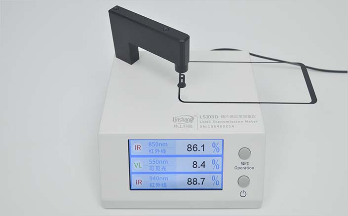 LS108D测小尺寸手机盖板