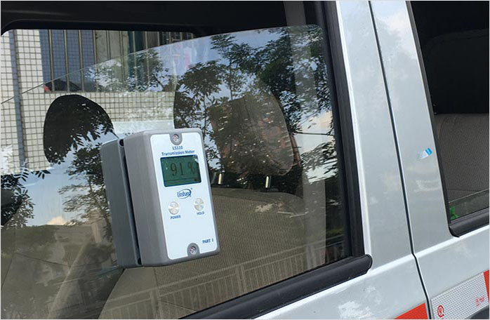 LS110测试侧挡玻璃