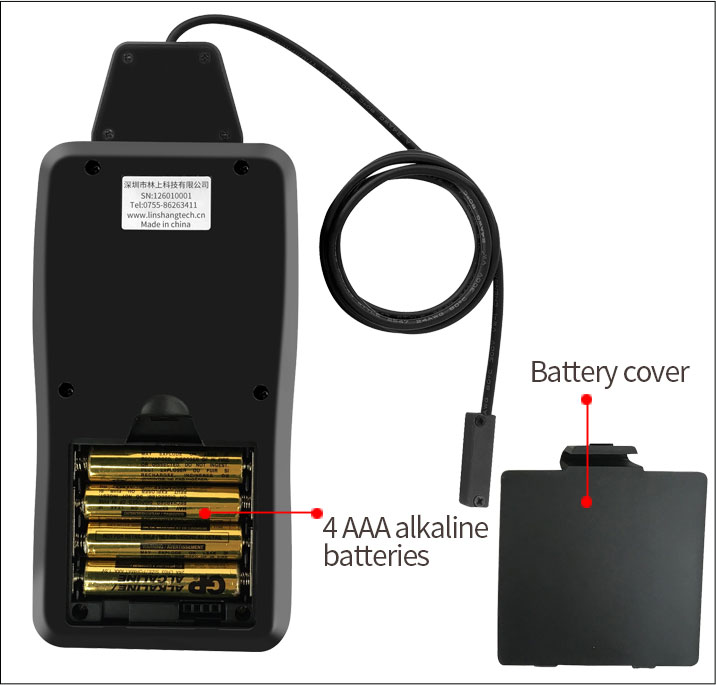 Back side of the LS126A