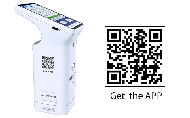 QR code to download colorimeter App