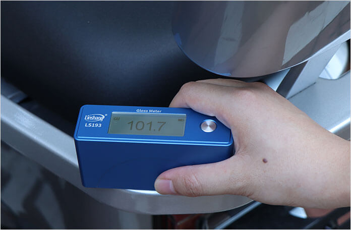 LS193 measures material with irregular shape