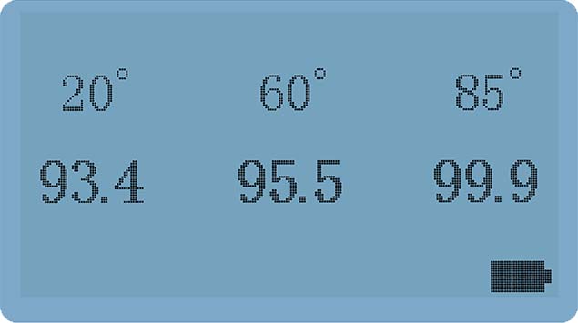 ls197 gloss meter measurement interface