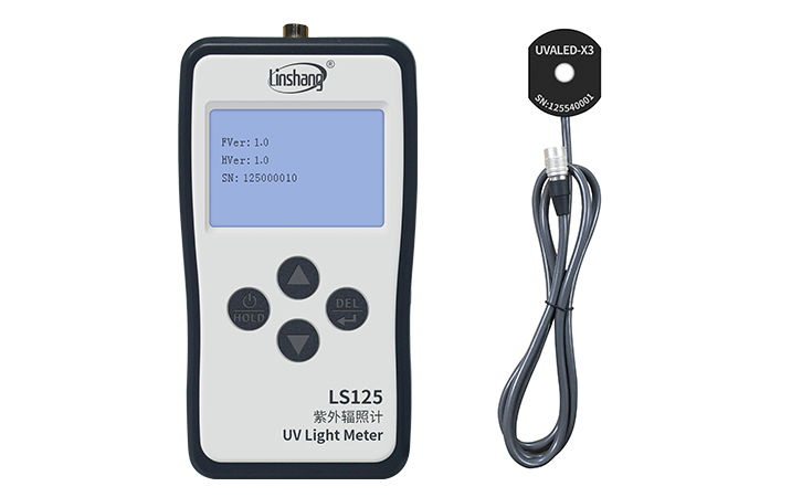 LS125 UV Light Meter +UVALED-X3 Probe