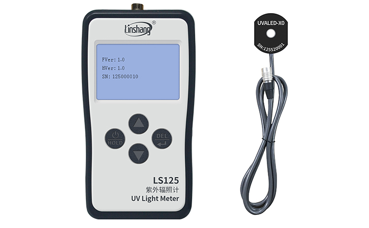 LS125 UV Light Meter +UVALED-X0 Probe