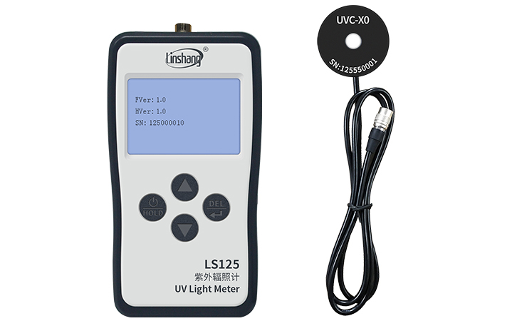 LS125 UV Light Meter +UVC-X0 Probe